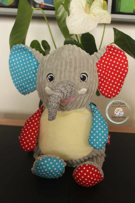 Peluche sensoriel - Modèle Eléphant